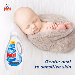 Persil Non Bio Laundry Washing Liquid Detergent outstanding stain removal in quick & gentle next to sensitive skin 95 washes (2.565 L)