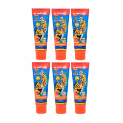 Nickelodeon Paw Patrol Bubblegum Children's Fluoride Toothpaste 75ml (x6 Tubes)