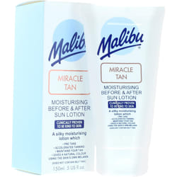 Malibu Sun Miracle Tan, Before and After Sun Lotion, Moisturising, 150ml