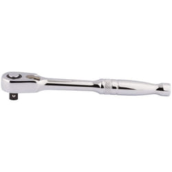 Draper 26517 60 Tooth Micro Head Reversible Ratchet, Blue, 1/4-Inch Square Drive