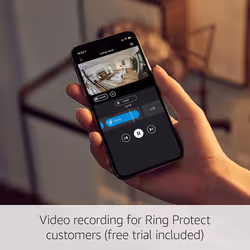 Stick Up Cam Battery | HD security camera with Two-Way Talk, Works with Alexa | With 30-day free trial of Ring Protect Plan | Black