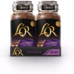 L'OR Intense Instant Coffee 150g (Pack of 6 Jars, Total 900g)