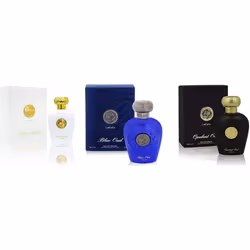 Blue Opulent Oud Musk By Lattafa 100Ml with a distinctive muskiness tone of Indian and Cambodian Oud Halal Attar EDP Spray Perfume (Blue Oud)