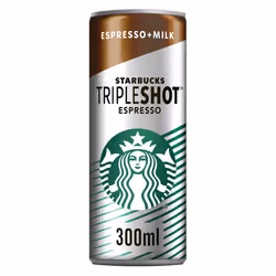 Starbucks Coffee Tripleshot Espresso Iced Coffee Drinks 12x 300ml Best Before May 2026