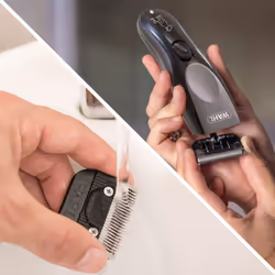 Wahl Rechargeable Pet Clipper Kit, Dog Clippers, Cordless Dog Grooming Kit, Pet Hair Trimmer Set, Low Noise and Vibration, Grooming Pets at Home