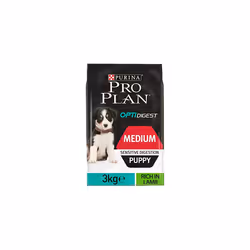 PRO PLAN Sensitive Digest Medium Puppy Dry Dog Food Lamb 3kg