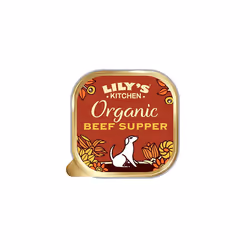 Lily's Kitchen Adult Beef Supper Organic Wet Dog Food, 11 x 150 g