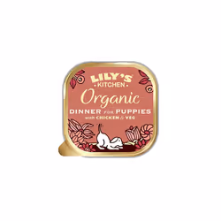 Lily's Kitchen Puppy Recipe Organic Wet Dog Food, 11 x 150 g