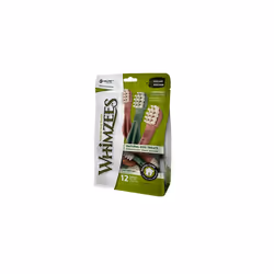 WHIMZEES Natural Dental Dog Chews Long lasting, Medium Toothbrush, 12 Pieces