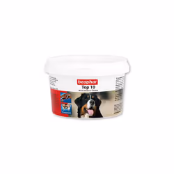 Beaphar Top 10 Vitamin Tablets for Dogs, 180-Count
