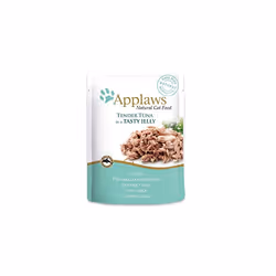 Applaws Natural Wet Cat Food, Tender Tuna in Jelly 70 g pouch (Pack of 16)