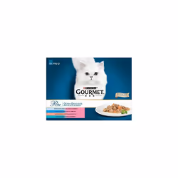 Gourmet Perle Ocean Delicacies in Gravy, 12 x 85 g - Pack of 4