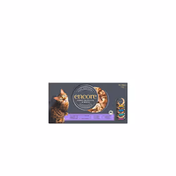 ENCORE 100% Natural Wet Cat Food Pot, Multipack Fish and Chicken Selection in Broth 60g Pot (Pack of 40)