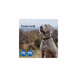 Ancol Timberwolf Leather Dog Lead, 1 m, Sable