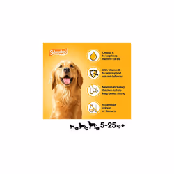 Pedigree Schmackos Fish Mix - Dog Treats in A Variety of Fish Flavours, 180 Strips, 9 x 144 g