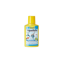 Tetra AquaSafe to Turn Tap Water into Safe and Healthy Water for Fish and Plants, 100 ml