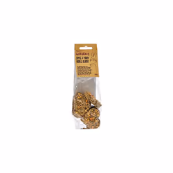 Rosewood Naturals Apple and Pansy Nibble Heart Treats for Small Animals