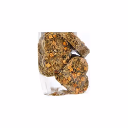 Rosewood Naturals Apple and Pansy Nibble Heart Treats for Small Animals