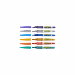 Crayola Glitter Markers, Assorted Colors, Gift, 6 Count (58-8629)