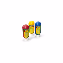 My First Crayola/Mini Kids Washable Finger Paint, Pack of 3, multicoloured, 81-8108