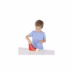 Melissa & Doug Wooden Lacing Shoe | Developmental Toy | Lacing | Problem Solving | 3+ | Gift for Boy or Girl