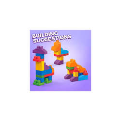Mega Bloks First Builders Big Building Bag 60-pc Blue