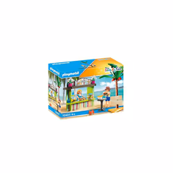 Playmobil 70437 Family Fun Beach Hotel Beach Snack Bar, for Children Ages 4+