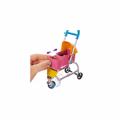 Barbie GHV92 Stroll ÃÃ¢Ãn Play Pups Doll And Accessories, Multi-coloured, 6.985 cm*22.86 cm*32.385 cm