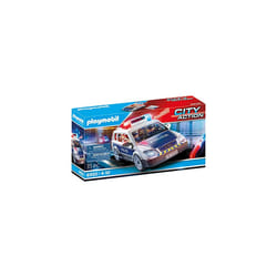 Playmobil City Action 6920 Police Car with Light and Sound Effects for Children Ages 5+, Multicolor, 24.5x13x10.5cm