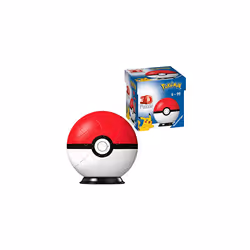 Ravensburger Pokemon Pokeball - 3D Jigsaw Puzzle Ball for Kids Age 6 Years Up - 55 Pieces