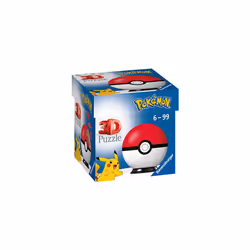 Ravensburger Pokemon Pokeball - 3D Jigsaw Puzzle Ball for Kids Age 6 Years Up - 55 Pieces