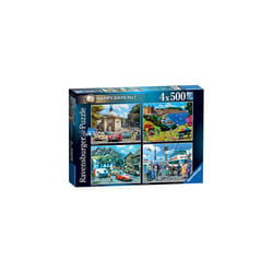 Ravensburger Happy Days Collection No.1 Look North 4x 500 Piece Jigsaw Puzzle for Adults and Kids Age 10 Years Up