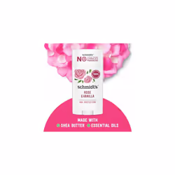 Schmidt's Rose and Vanilla Natural Deodorant Stick for Odour Protection and Wetness Relief 75 g