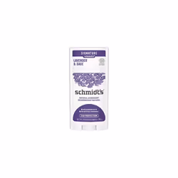 Schmidt's Deodorant Stick Lavander & Sage Deodorant without Aluminium for Long-Lasting Freshness 1 Piece 75 g