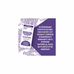 Schmidt's Deodorant Stick Lavander & Sage Deodorant without Aluminium for Long-Lasting Freshness 1 Piece 75 g