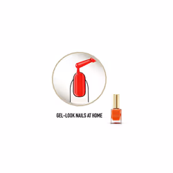Max Factor Gel Shine Lacquer Nail Polish, 11 ml, 20 Vivid Vermillion