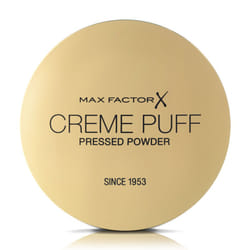 Max Factor Cream Puff Pressed Compact Powder, Glowing Formula for All Skin Types, 41 Medium Beige, 21 g