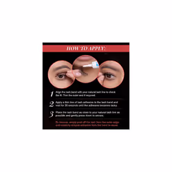 Ardell Faux Mink Wispies False Lashes, Pack of 4