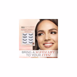 Ardell False Eyelashes Naked Lash 424 4 Pairs Multipack Black Fluffy Barely-There Natural Enhances Eyes Super Soft Lashes Comfortable Invisiband