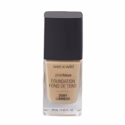 Wet n Wild, Photo Focus Foundation Dewy, Weightless Foundation with Nourishing and Long-wearing Formula, Buildable Coverage,  ...