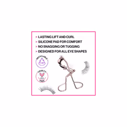 Wet n Wild High On Lash, Eyelash Curler to Gently and Precisely Grabs and Lifts Lashes for Lasting Curl, with Bouncy Silicne Pad for Comfortable