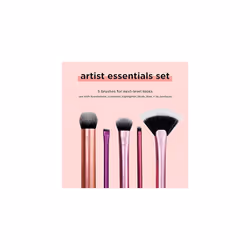Real Techniques Artist Essentials Complete Face Makeup Brush Set for Makeup Artist Inspired Looks