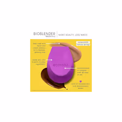 Ecotools Bioblender By Makeup Sponge Duo Pack For Liquid & Cream Make-Up