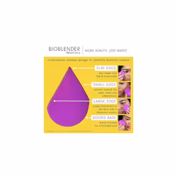 Ecotools Bioblender By Makeup Sponge Duo Pack For Liquid & Cream Make-Up