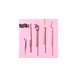 REAL TECHNIQUES Naturally Beautiful Eye Makeup Brush Kit, Professional Eye Brush Set, Soft Bristles, Cosmetic Brushes For Eyeshadow, Eyebrow,