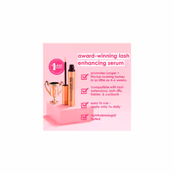 Grande Cosmetics GrandeLASH-MD Lash Enhancing Serum, Promotes Appearance of Longer, Thicker Eyelashes, Cruelty Free