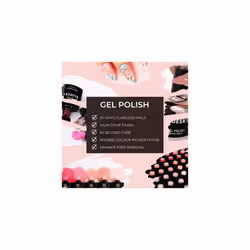 Bluesky Gel Nail Polish, Orange Sorbet, A108, Long Lasting, Chip Resistant, 10 ml (Requires Drying Under UV LED Lamp)
