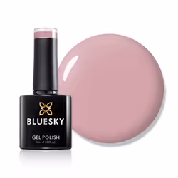 Bluesky Gel Nail Polish, Latte Cs27, Light, Pink, Salmon, Long Lasting, Chip Resistant, 10 ml (Requires Drying Under UV LED L ...