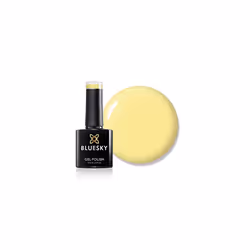 Bluesky Gel Nail Polish, Primrose Yellow 80566, Light, Primrose,Yellow Long Lasting, Chip Resistant, 10 ml (Requires Drying U ...