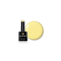 Bluesky Gel Nail Polish, Primrose Yellow 80566, Light, Primrose,Yellow Long Lasting, Chip Resistant, 10 ml (Requires Drying Under UV LED Lamp)